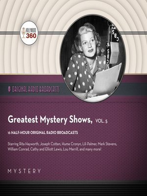 cover image of Classic Radio's Greatest Mystery Shows, Volume 5